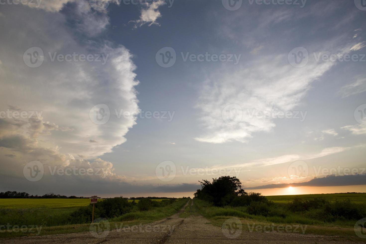 nuvens de tempestade Canadá foto