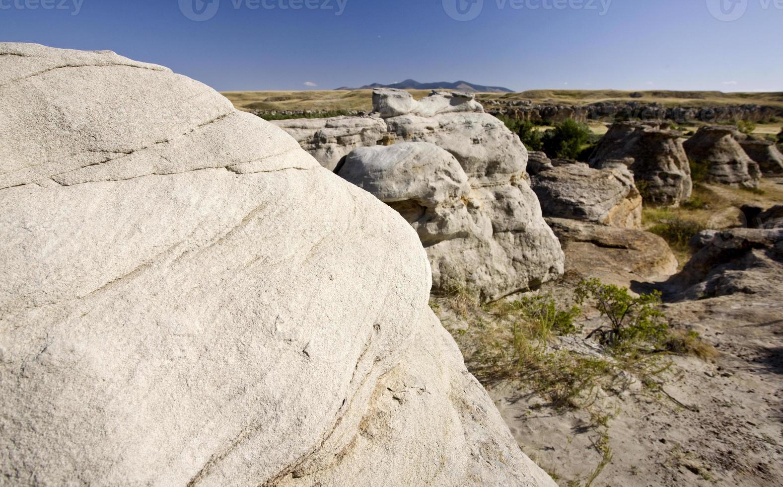 leite rio alberta badlands foto