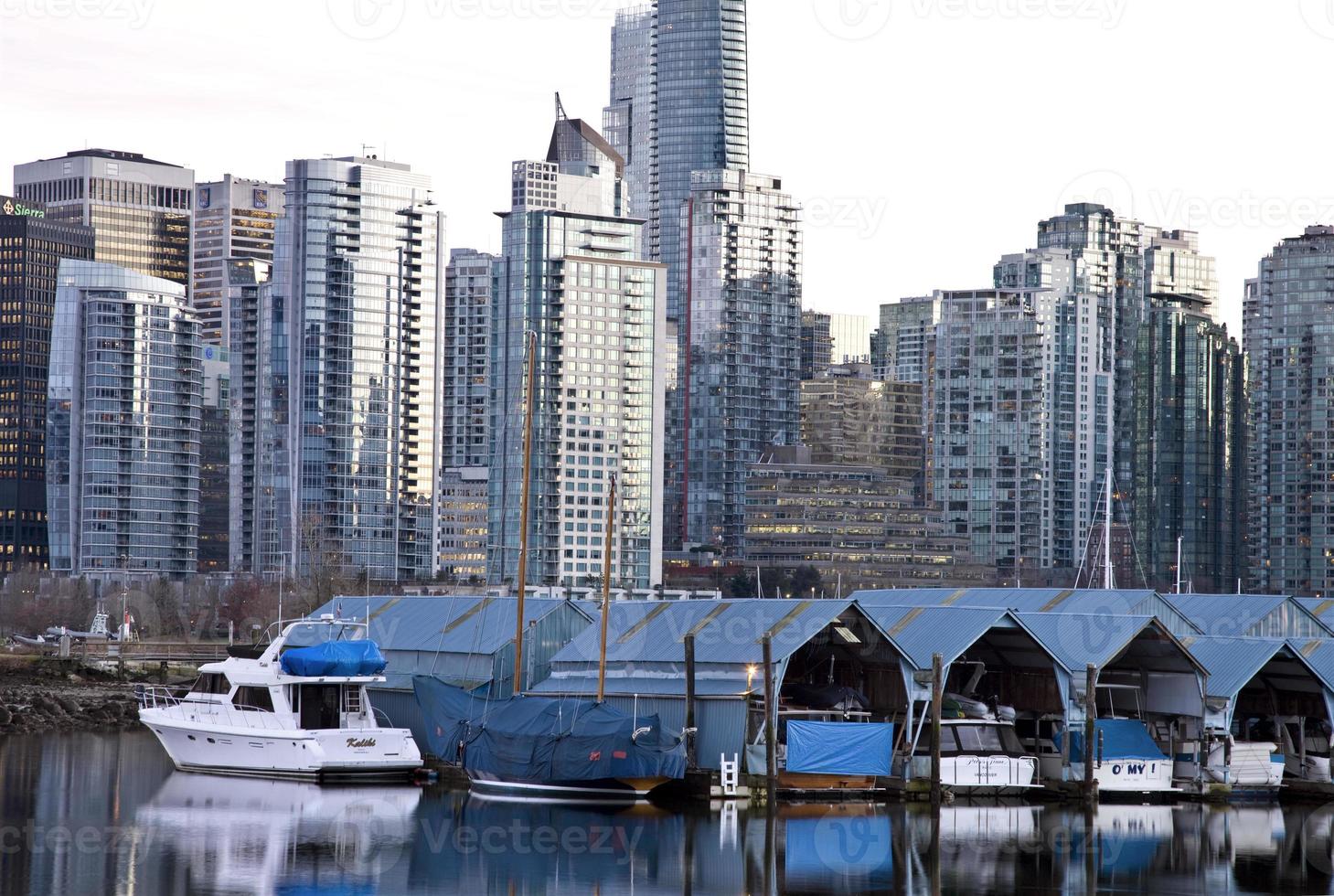 horizonte de Vancouver Canadá foto