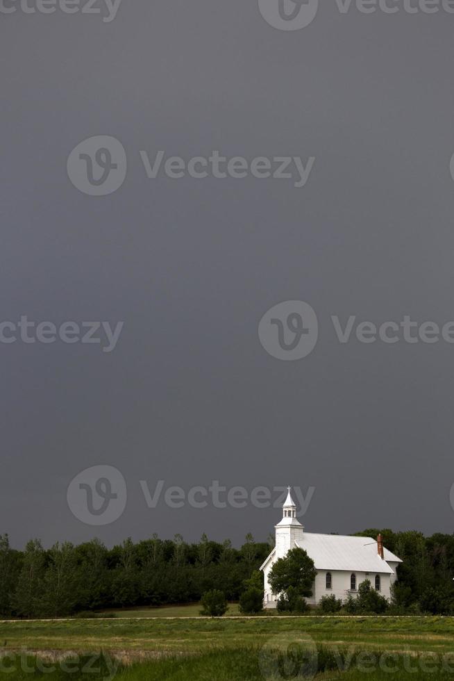 pradaria nuvens de tempestade Canadá foto