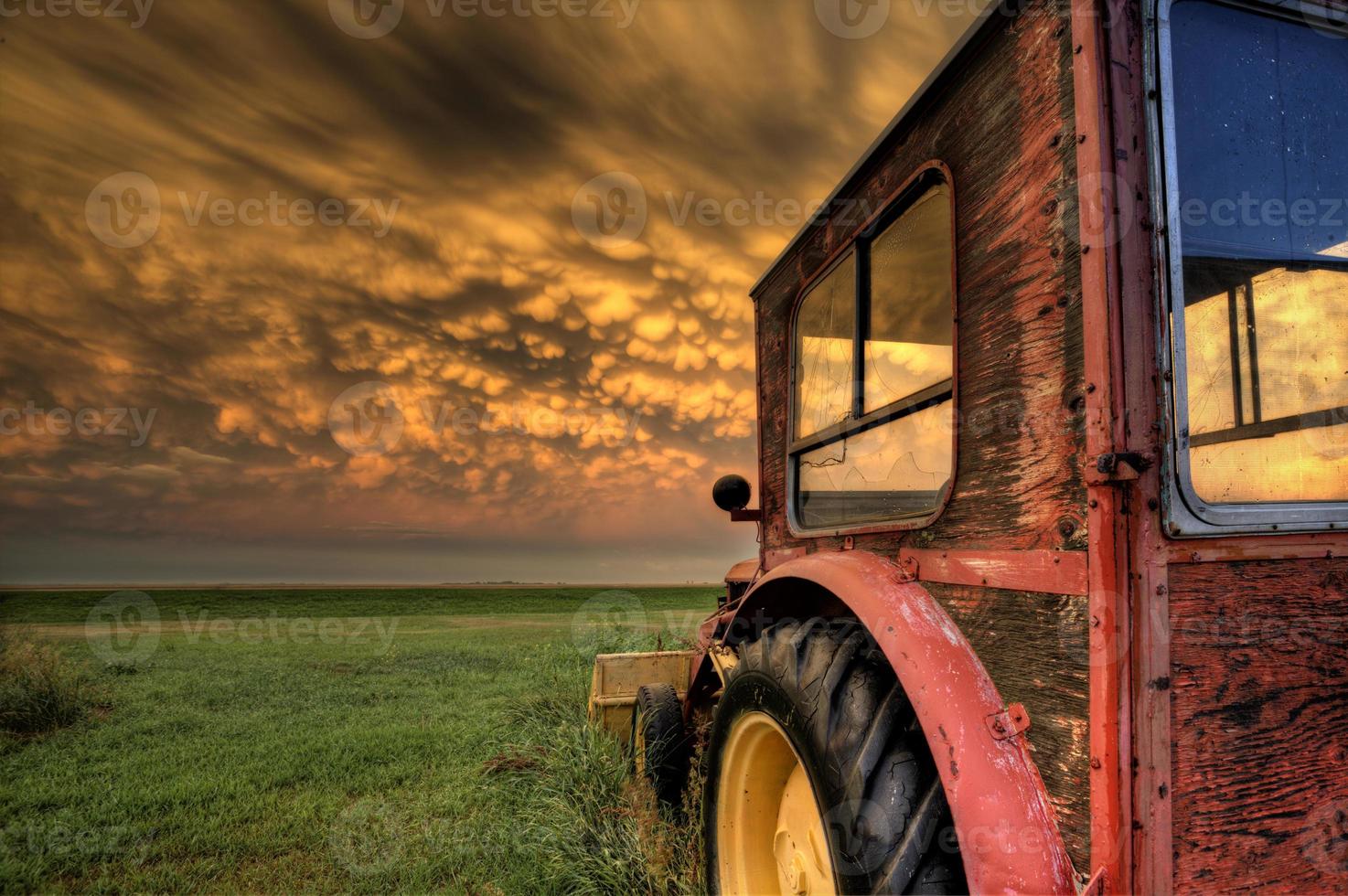 nuvens de tempestade saskatchewan foto