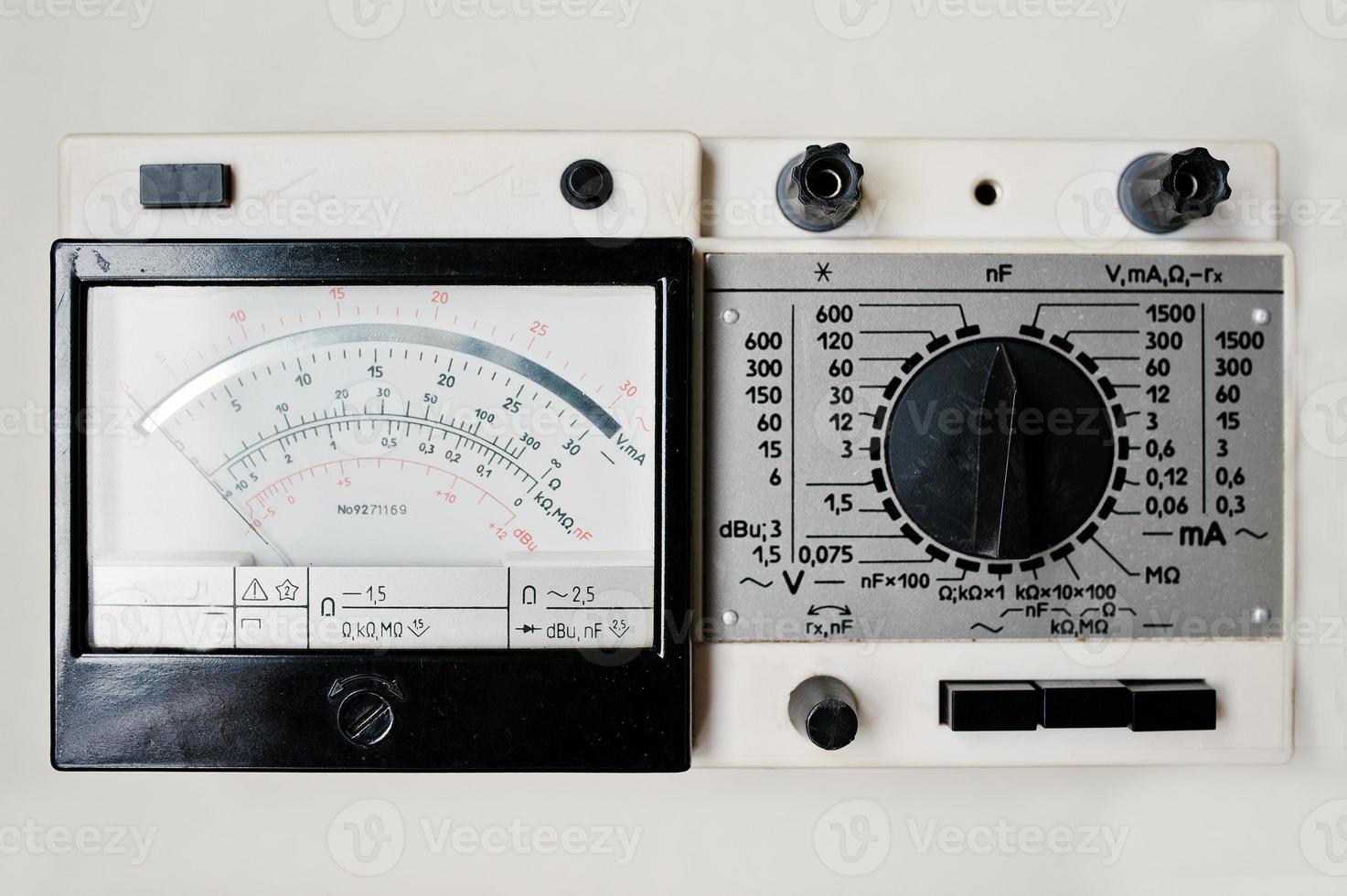 multímetro testador elétrico amperímetro digital soviético antigo vintage foto