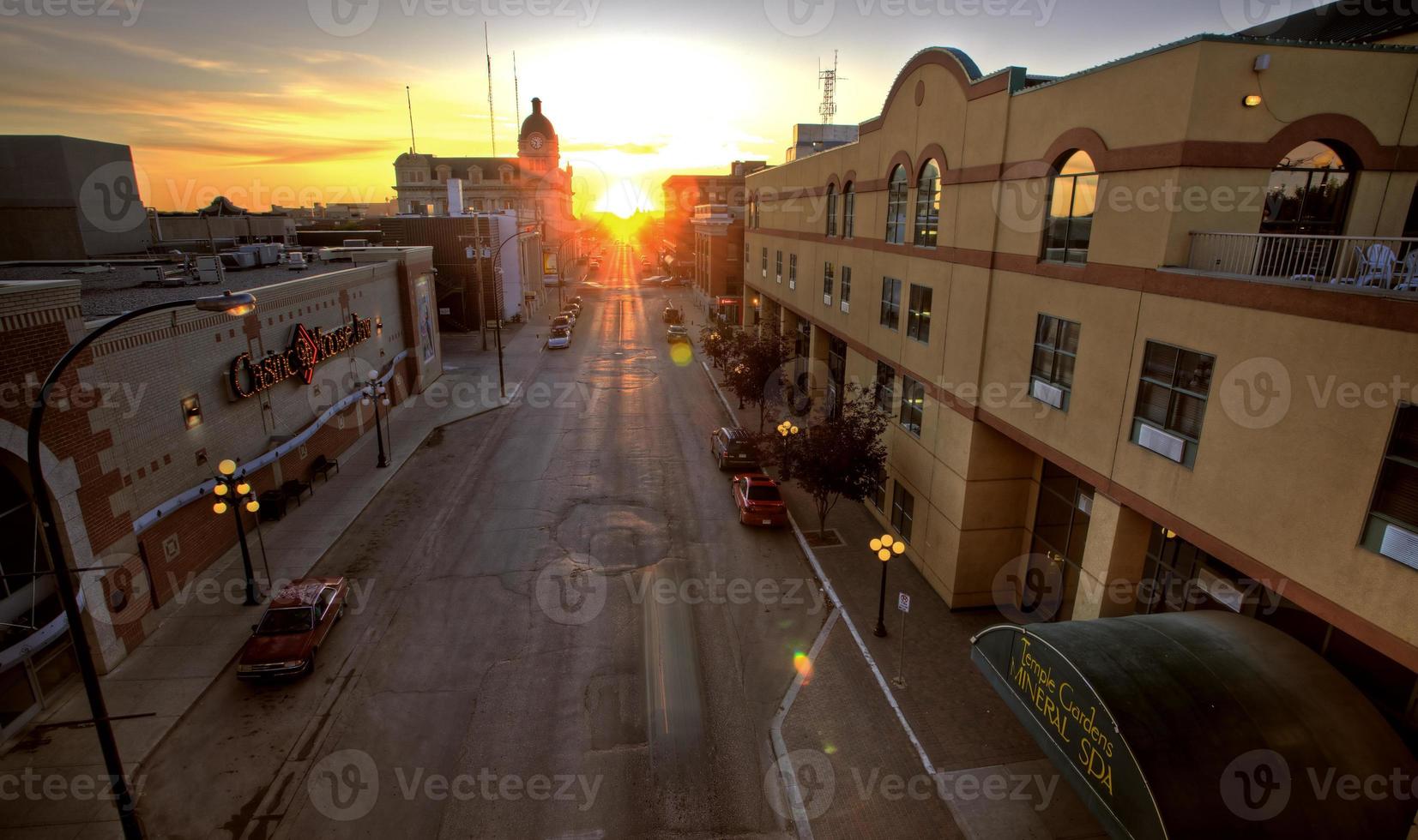 pôr do sol na mandíbula de alce foto