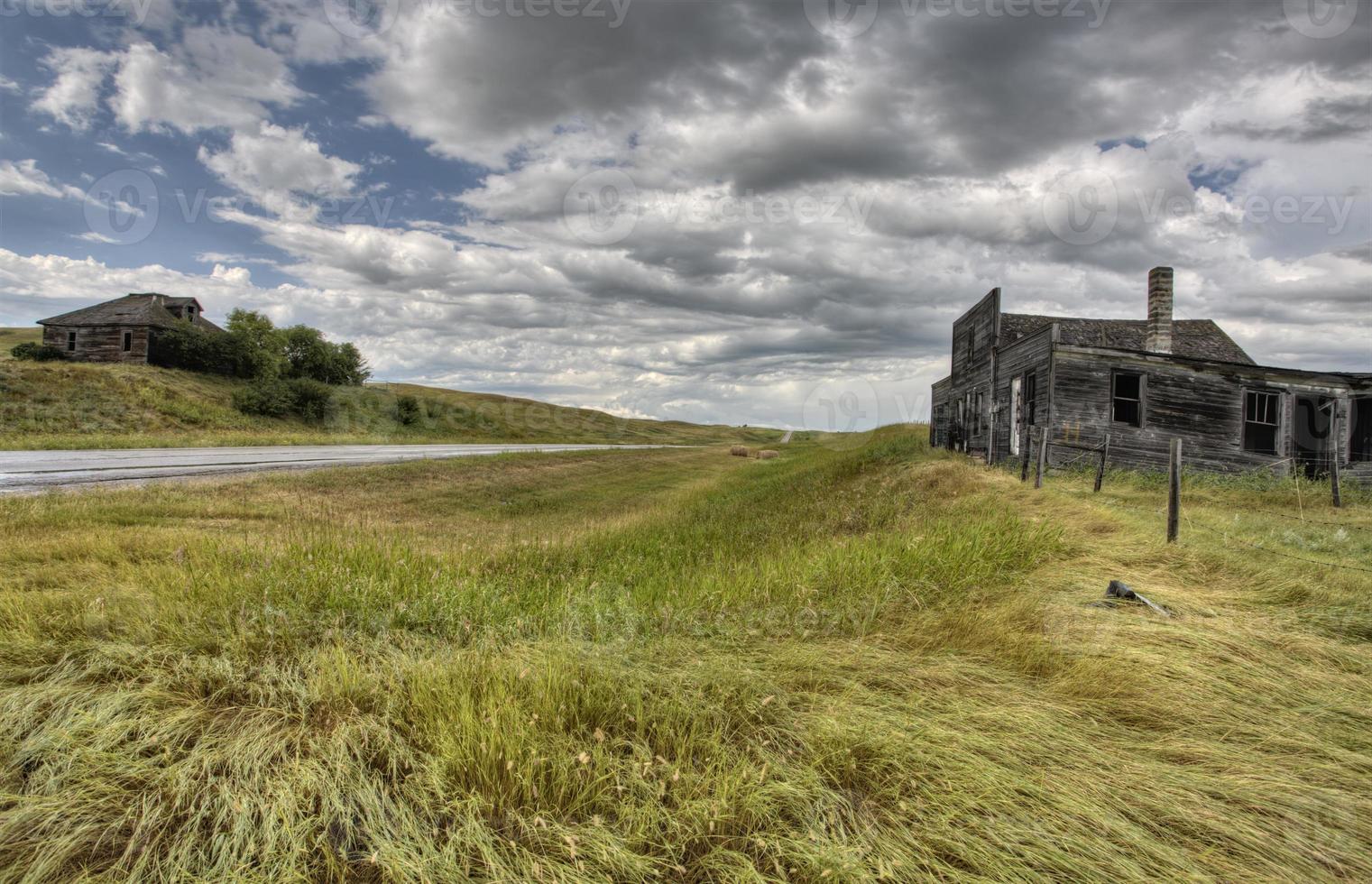 fazenda abandonada saskatchewan canadá foto