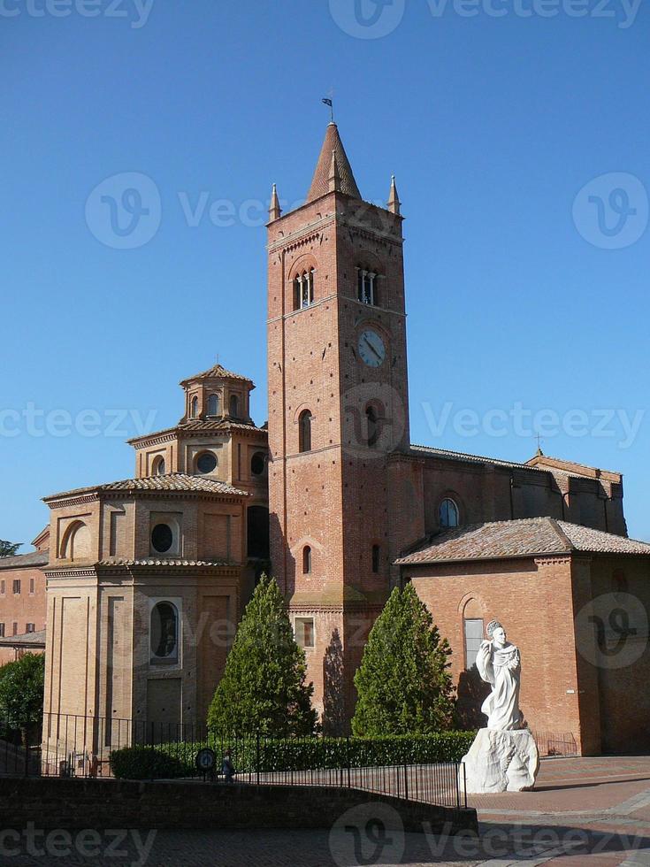 abadia territorial em monte oliveto maggiore foto