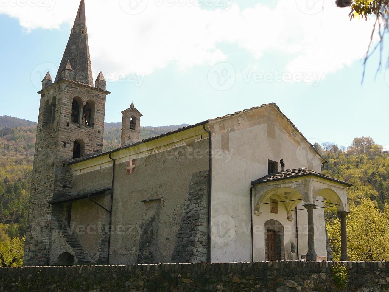 igreja de san maurizio di idiota em são vincent foto