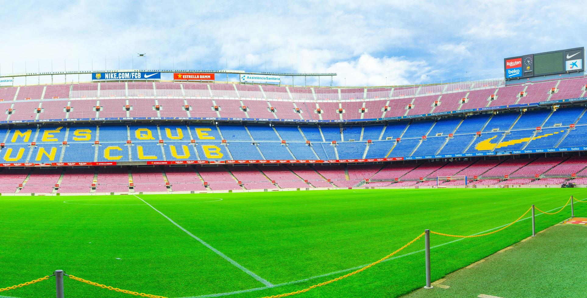 barcelona, espanha camp nou é o estádio do clube de futebol barcelona foto