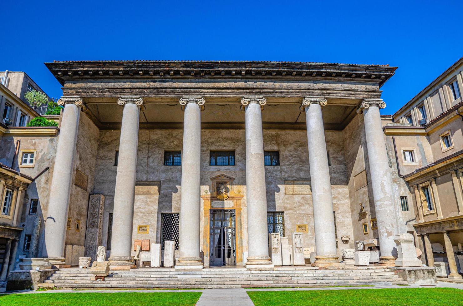 museu lapidario maffeiano edifício do museu lapidar em verona foto