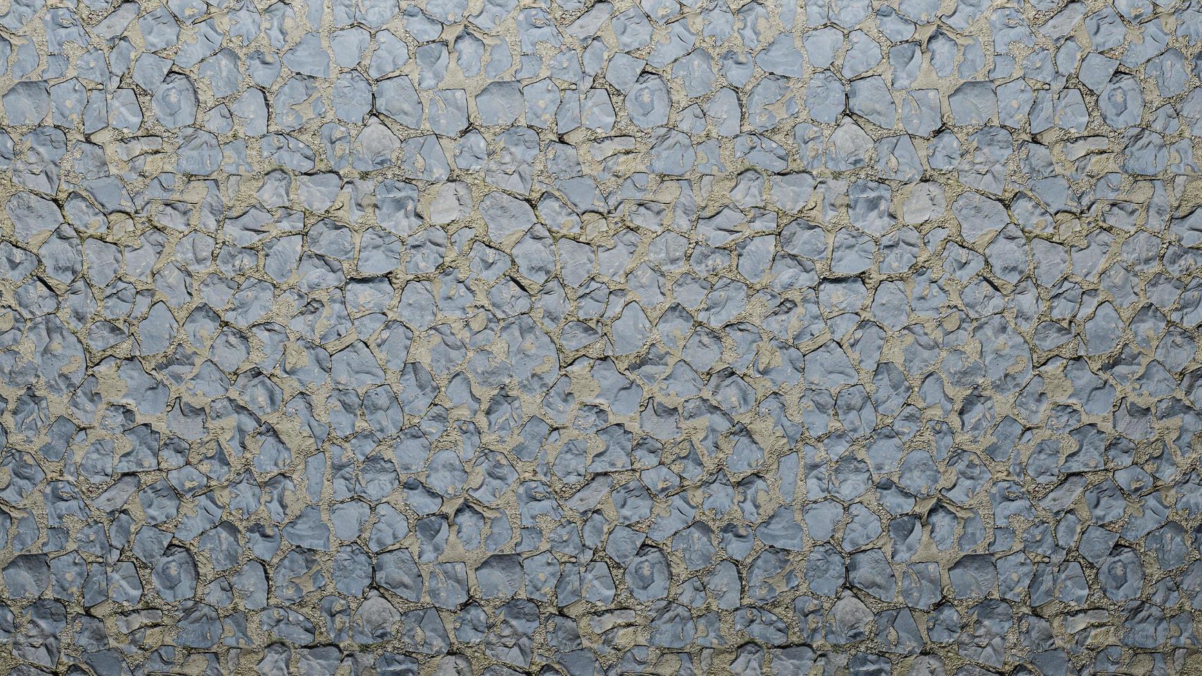 textura de closeup de fundo de passarela pavimentada de pedra, abstrato, modelo vazio foto