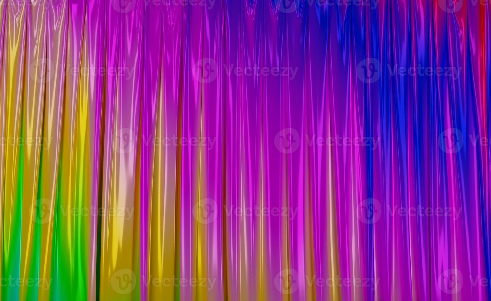 fundo de cortina colorida foto