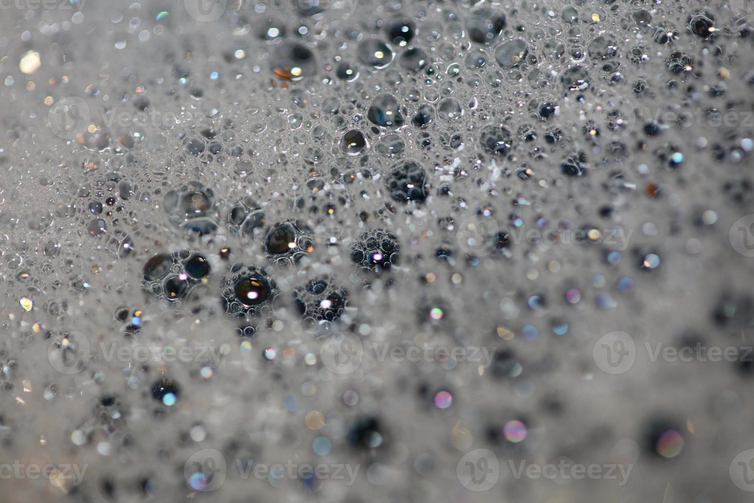 bolhas de água coloridas fecham fundo moderno impressão de tamanho grande de alta qualidade foto
