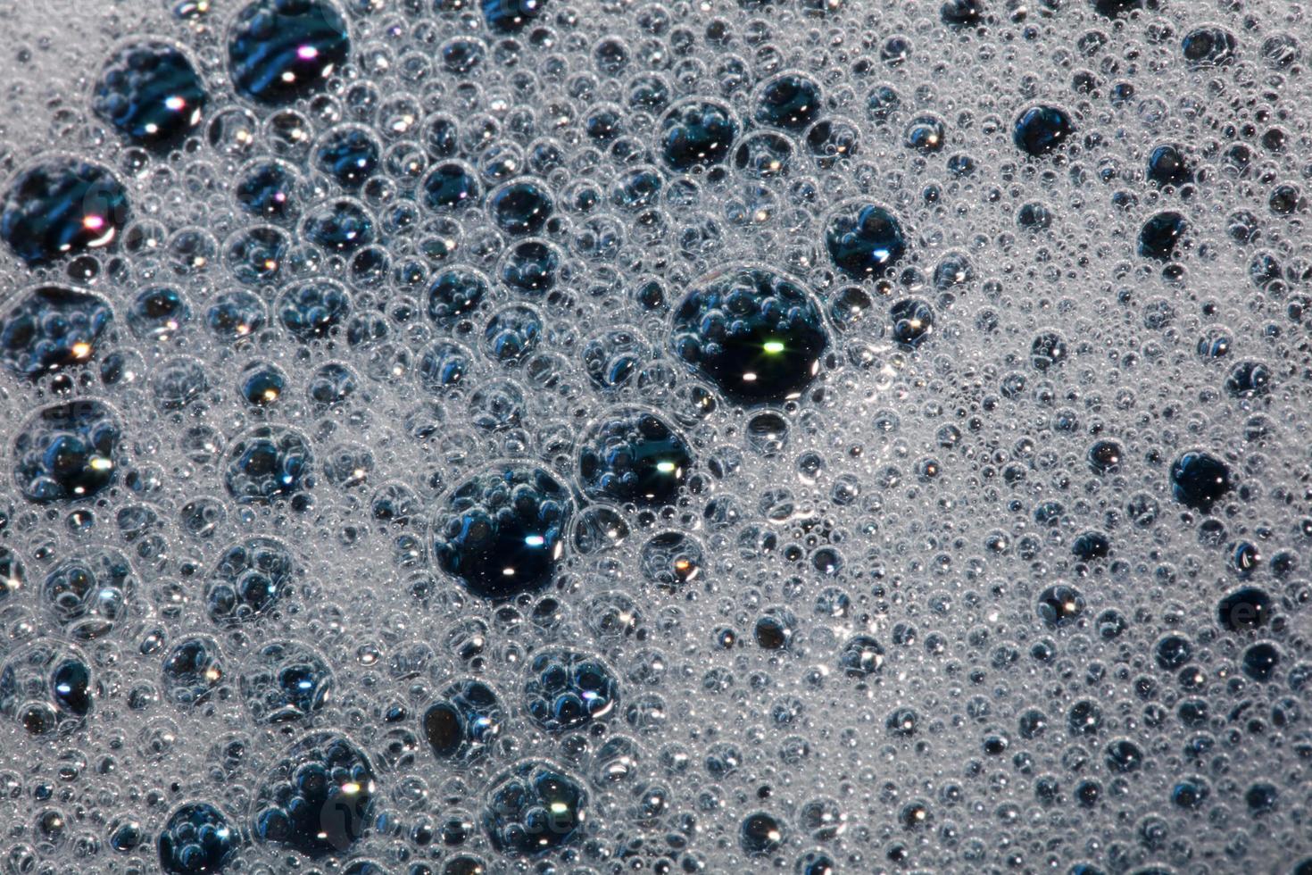bolhas de água coloridas fecham fundo moderno impressão de tamanho grande de alta qualidade foto