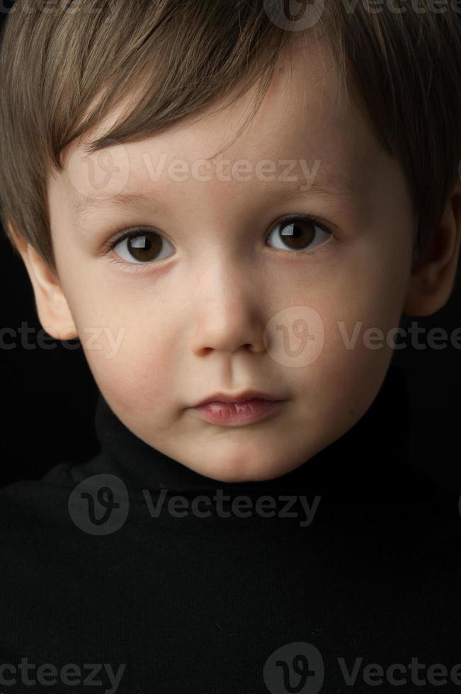 retrato de um menino foto