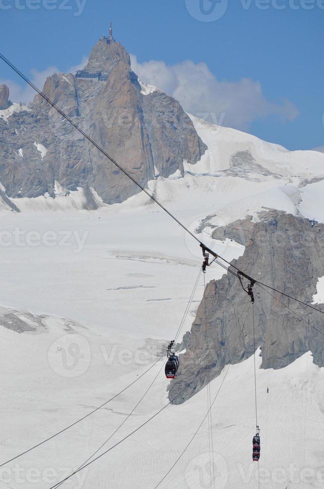 mont blanc no vale dos aosta foto