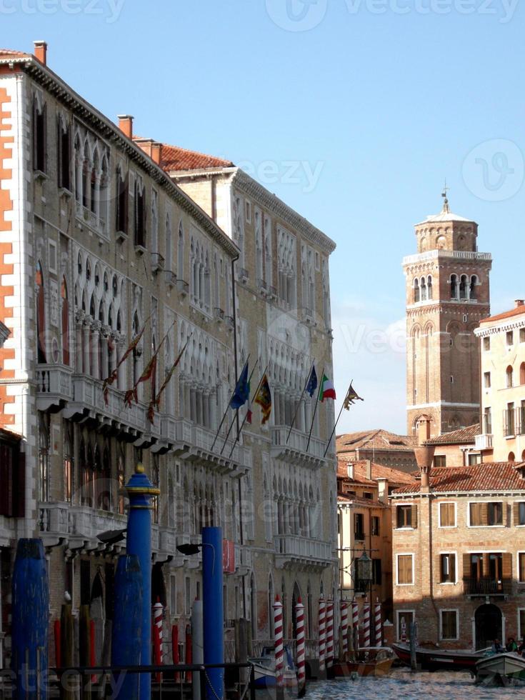 cidade de veneza venezia na itália foto