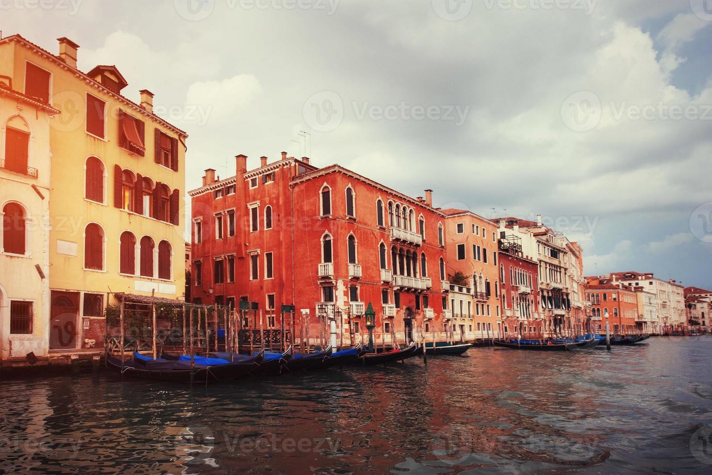 paisagem urbana veneza é um turista muito famoso foto