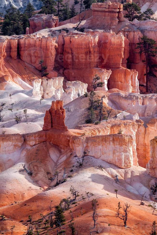 vista panorâmica de bryce canyon sul de utah eua foto