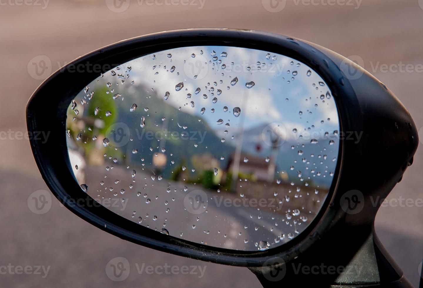 espelho retrovisor do carro foto