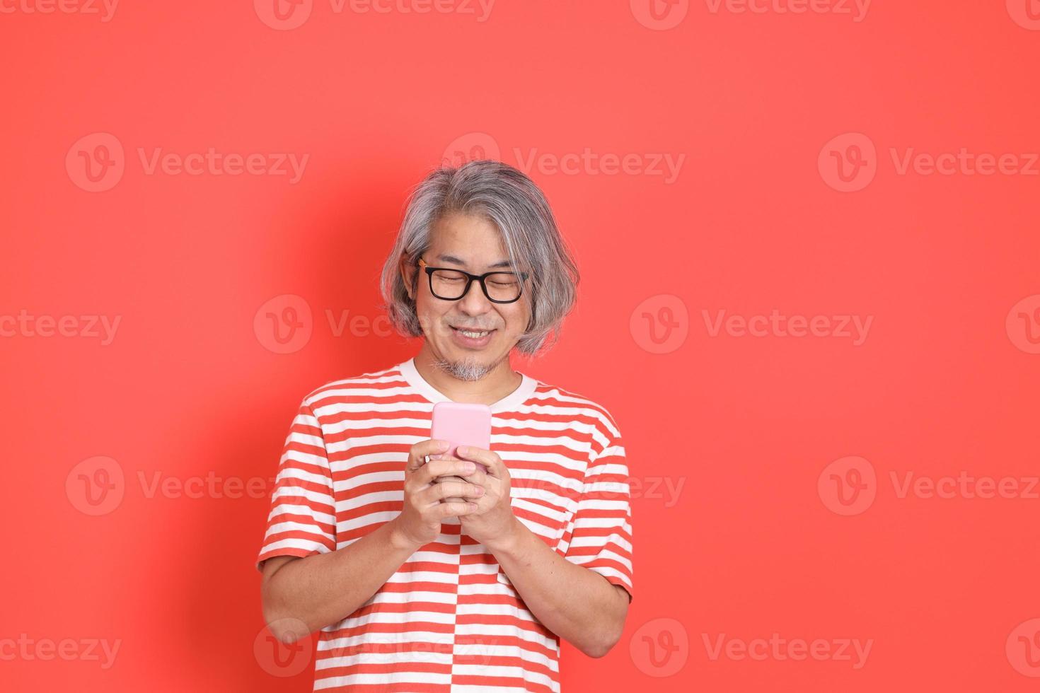 homem asiático sênior foto