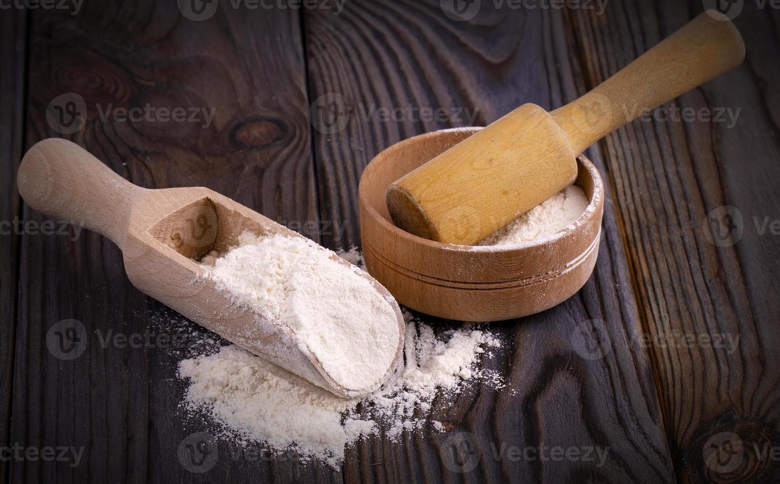 cozinha ainda vida com farinha foto