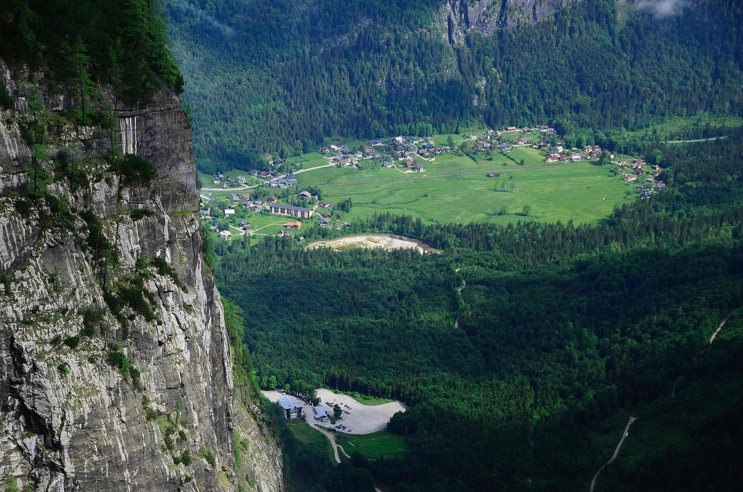 penhasco e paisagem foto