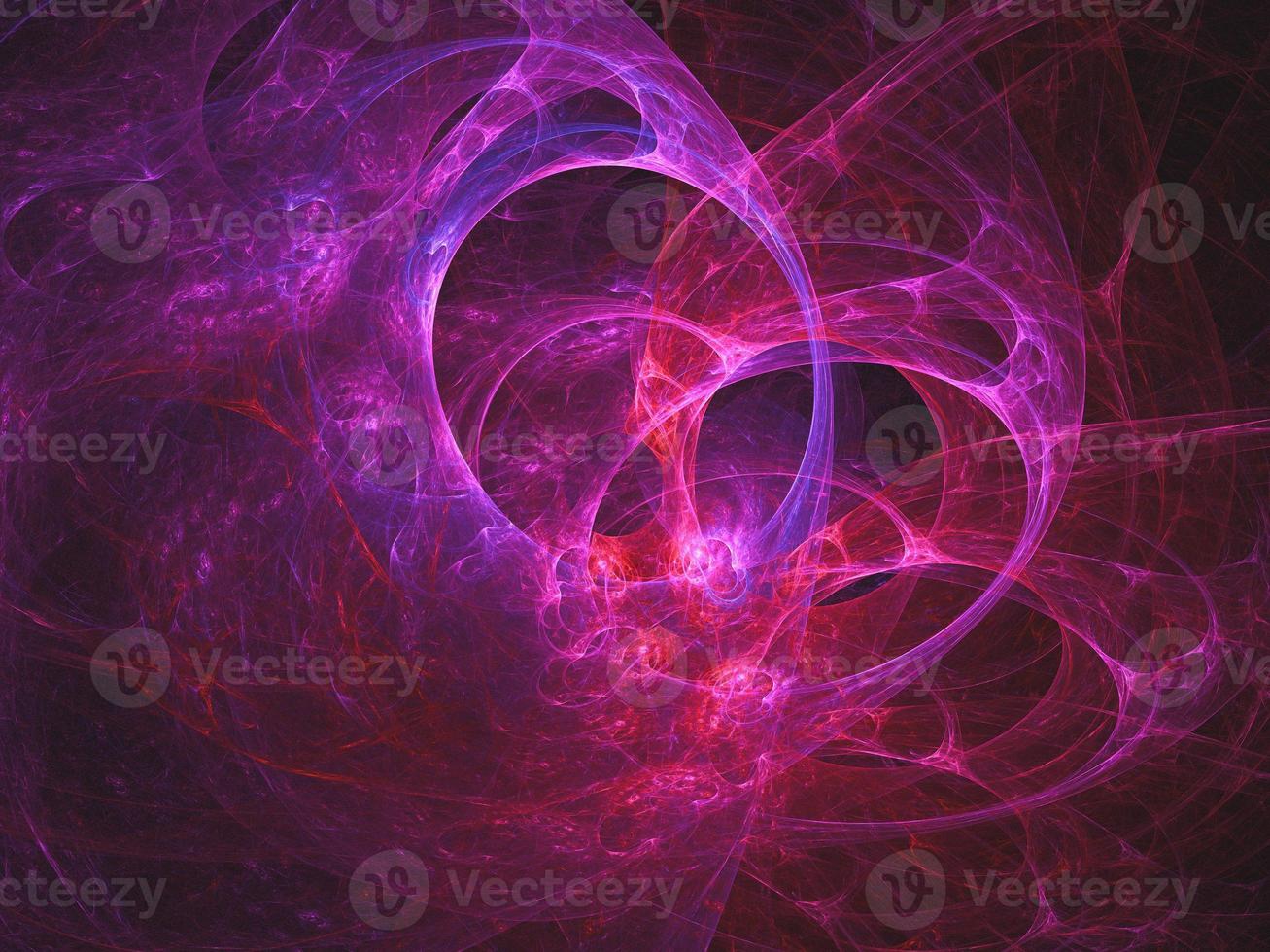 fundo abstrato arte fractal, sugestivo de astronomia e nebulosa. nebulosa gerada por computador da arte da ilustração do fractal. foto