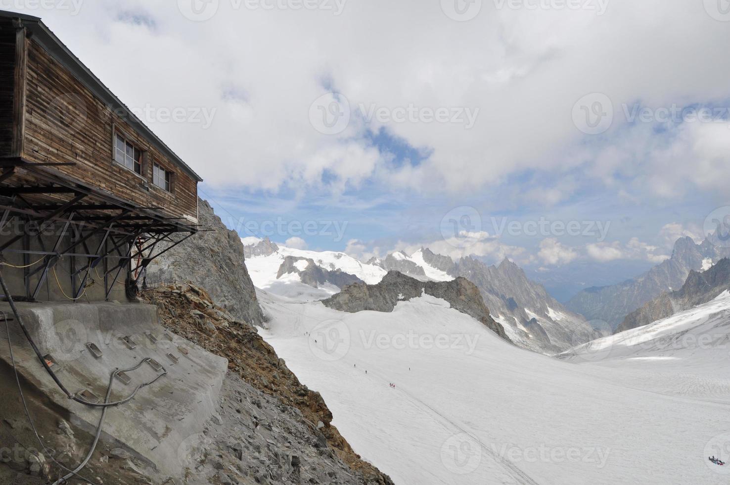 mont blanc no vale dos aosta foto