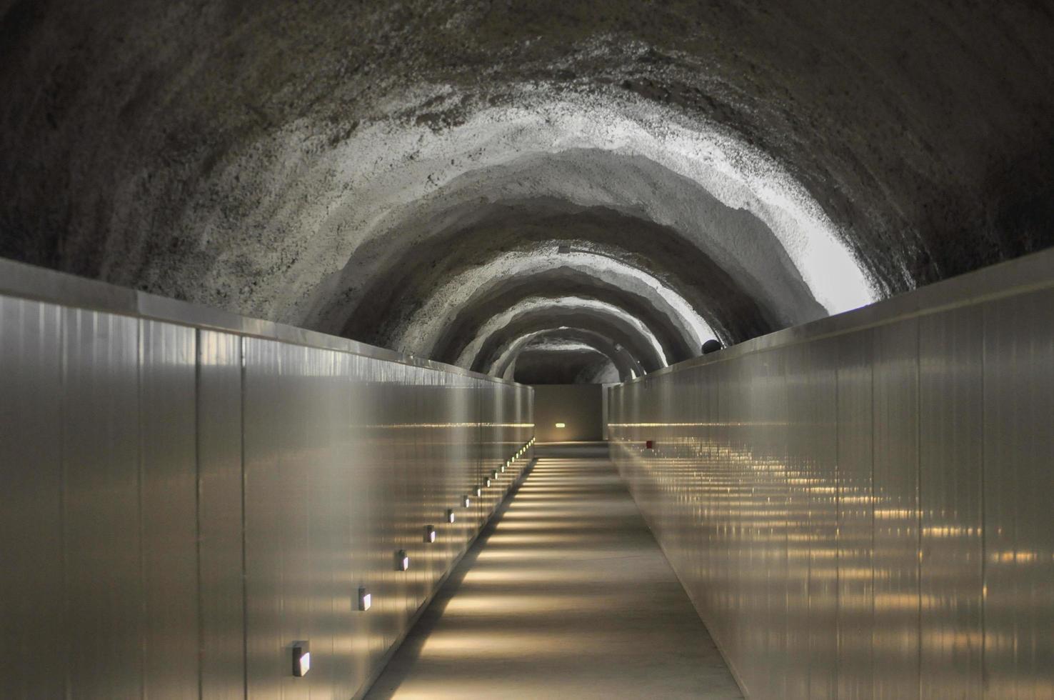 metrô de montanha no vale de aosta foto