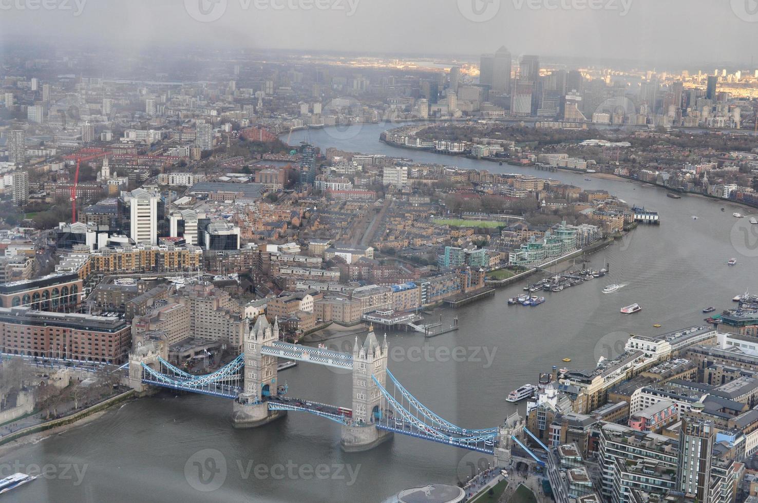 vista aérea de Londres foto