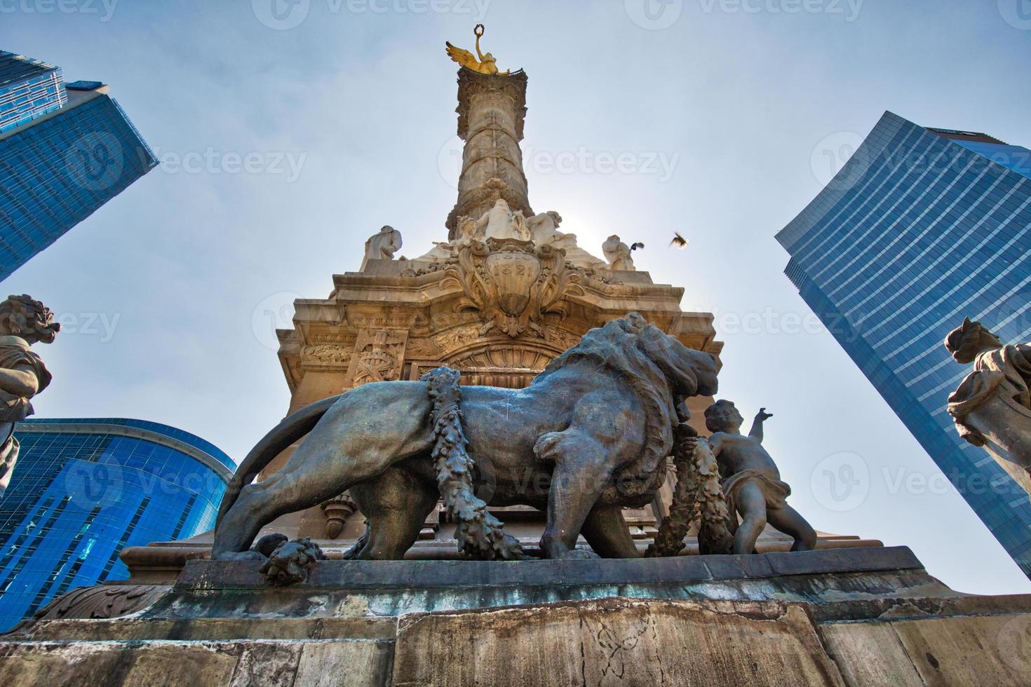 monumento anjo da independência, cidade do méxico foto