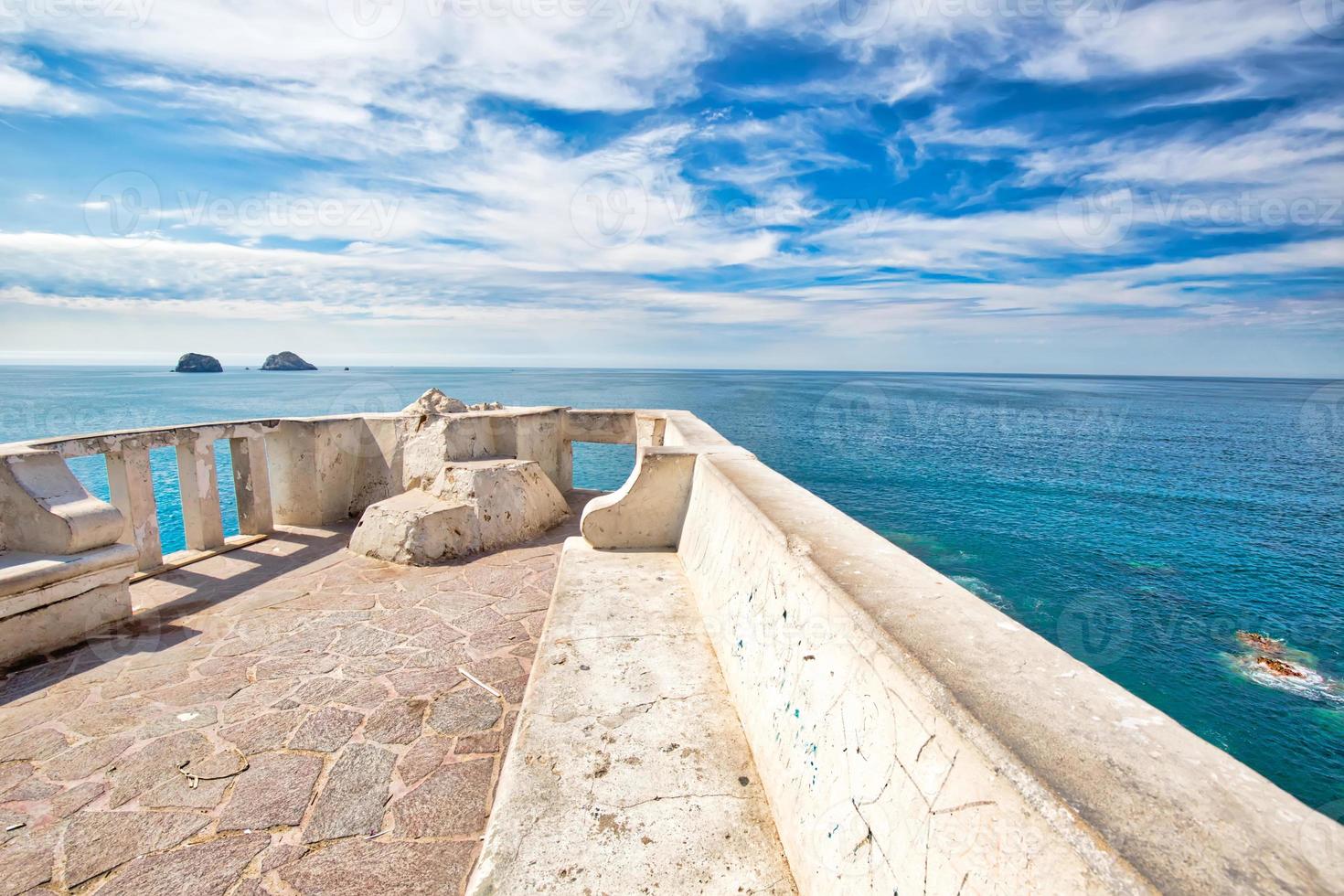 passeio marítimo panorâmico de mazatlan el malecon com mirantes oceânicos e paisagens cênicas foto