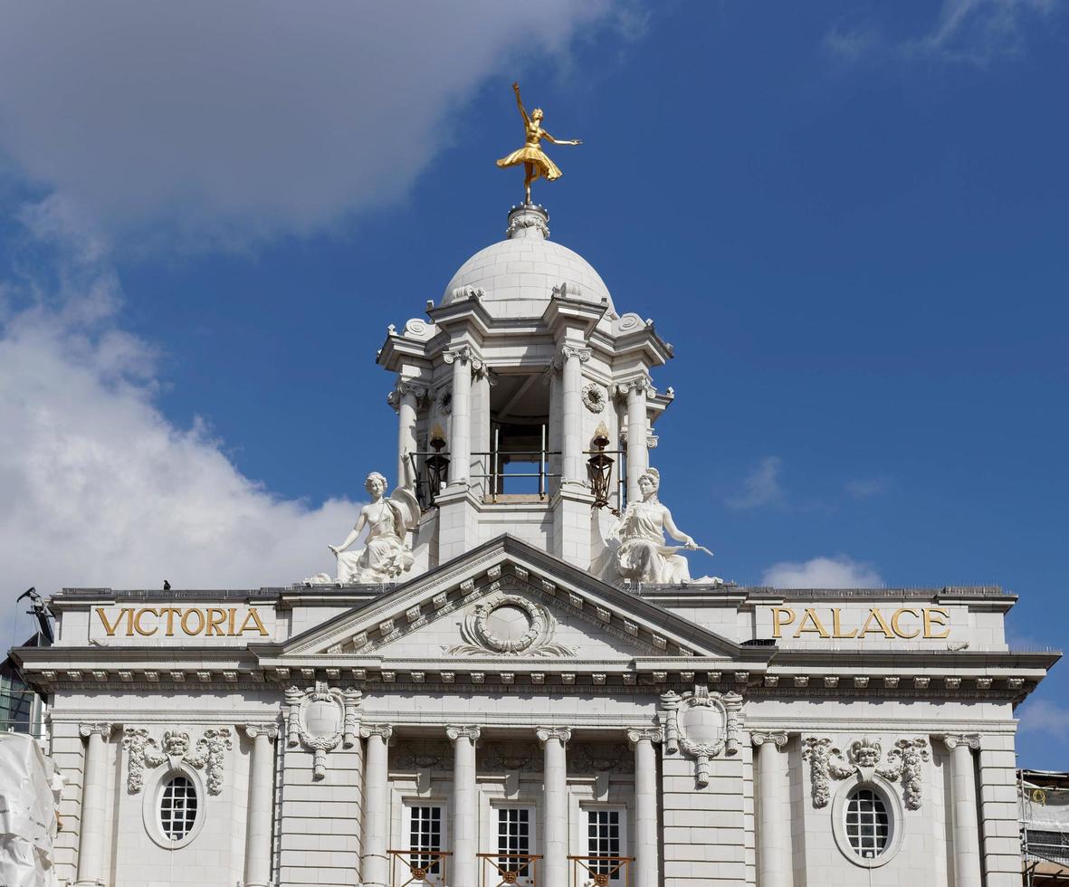 londres, reino unido, 2018 vista do palácio victoria em londres em 21 de março de 2018 foto