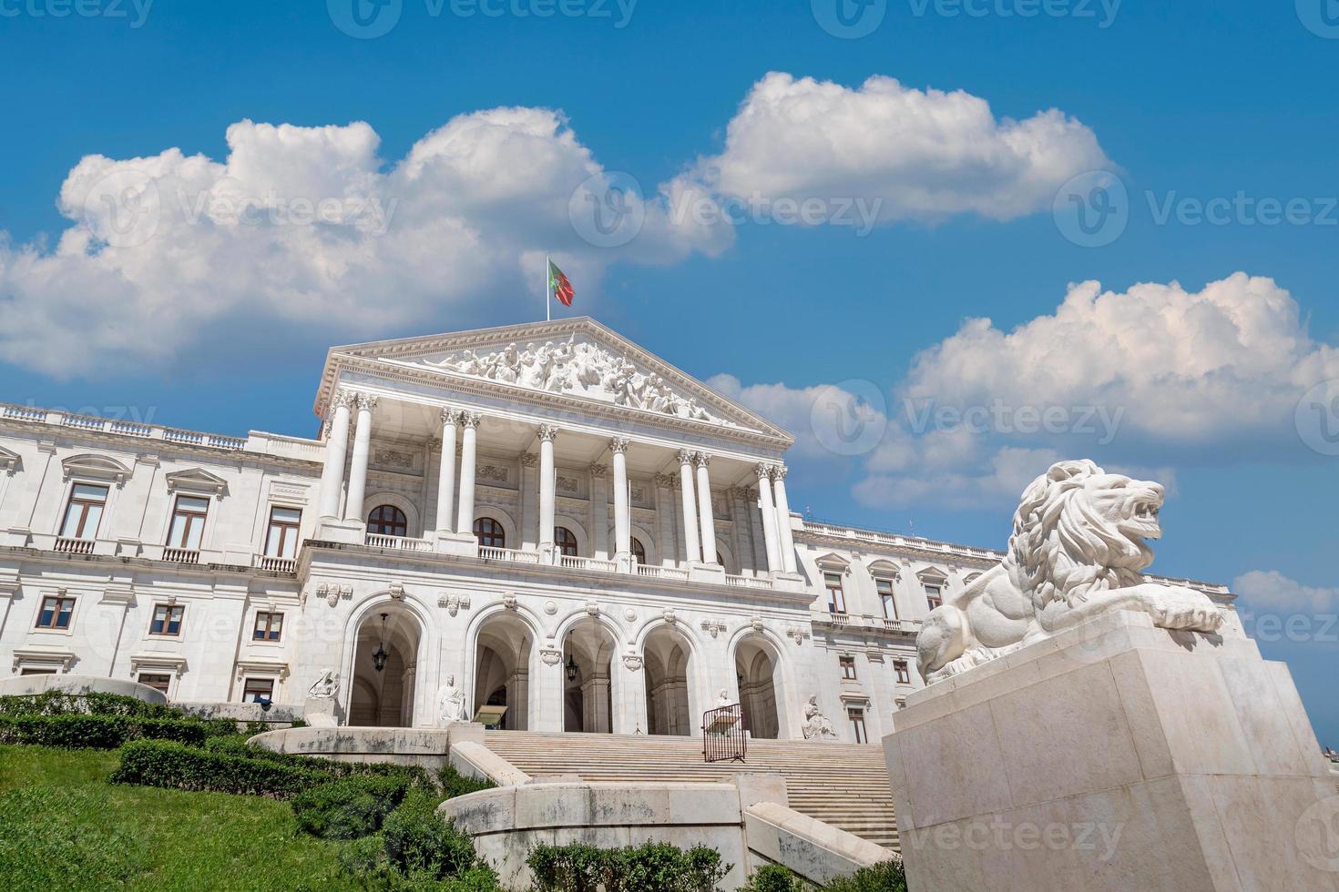 edifício do parlamento, assembleia da república, lisboa, portugal foto