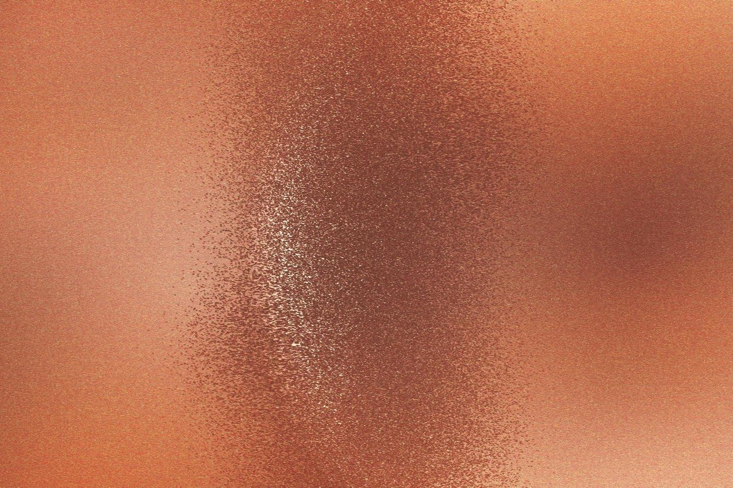 textura da placa metálica escovada cobre, abstrato foto