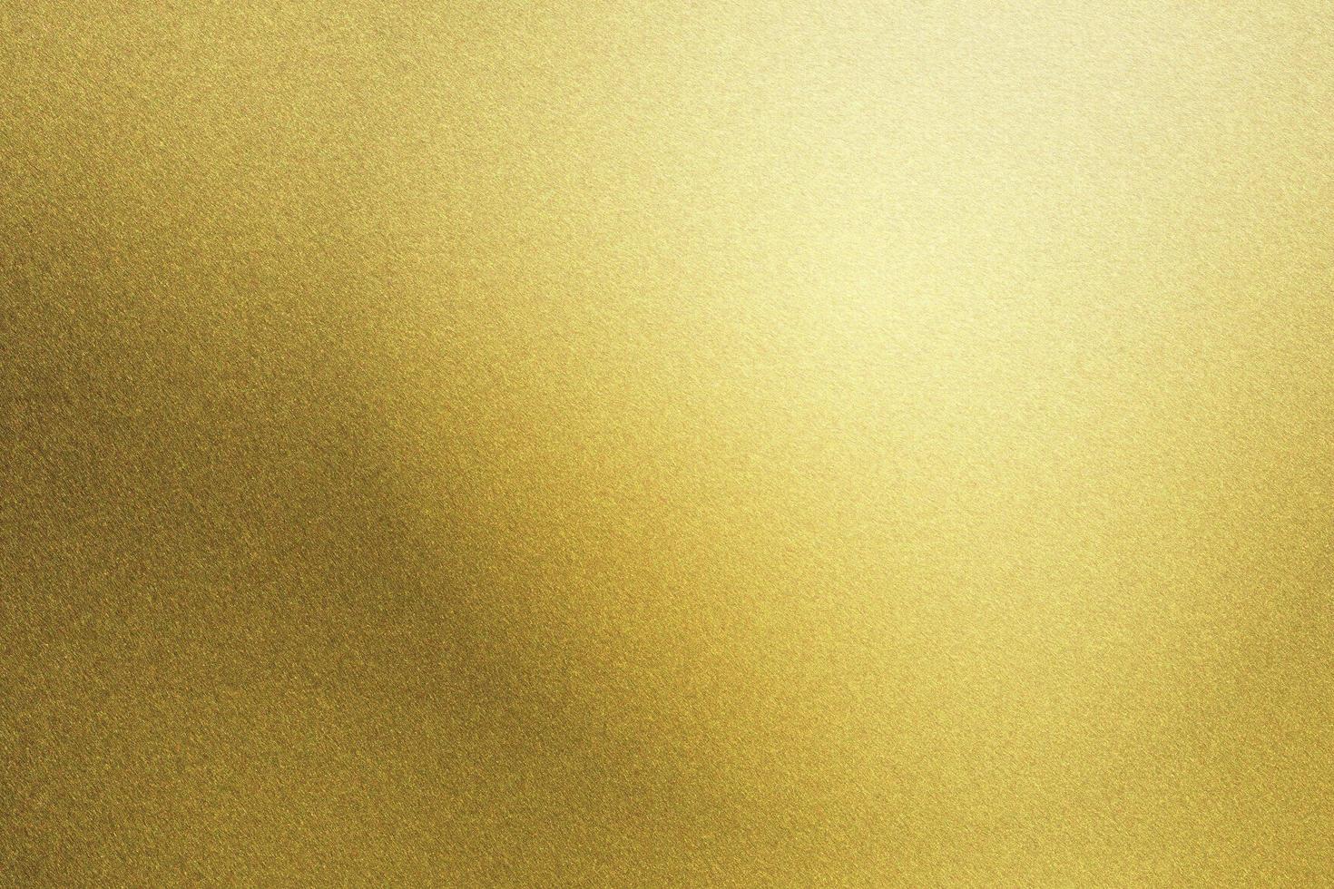 fundo de textura abstrata, parede de aço amarela áspera foto