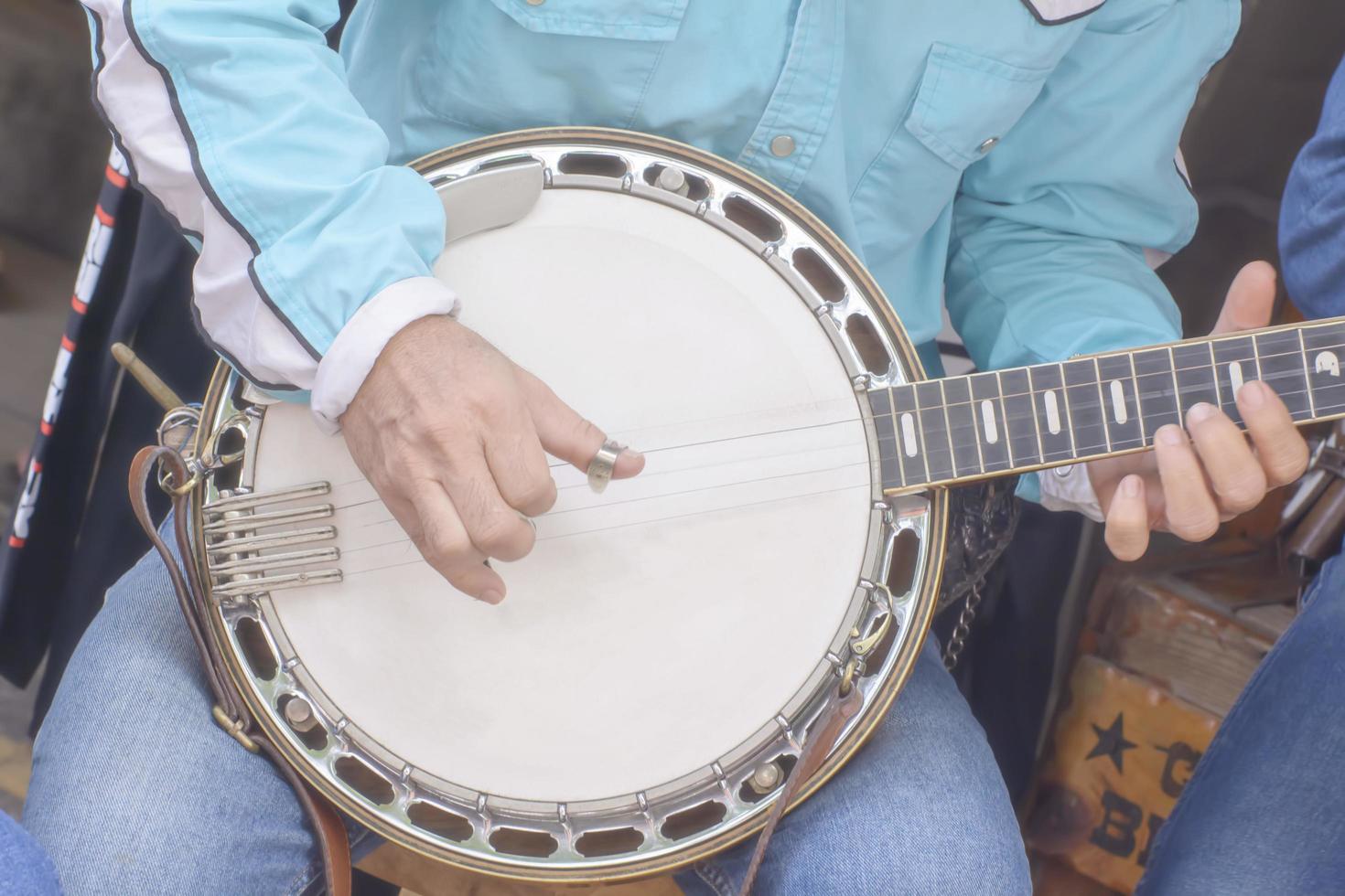 banjo é instrumento de cordas é instrumento musical foto