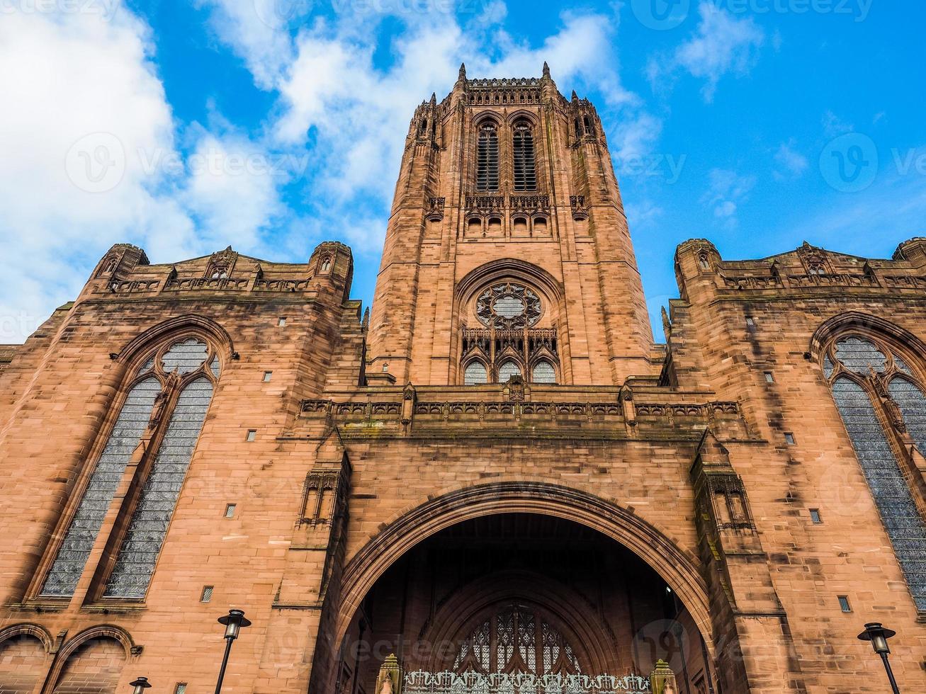 HDR Catedral de Liverpool em Liverpool foto