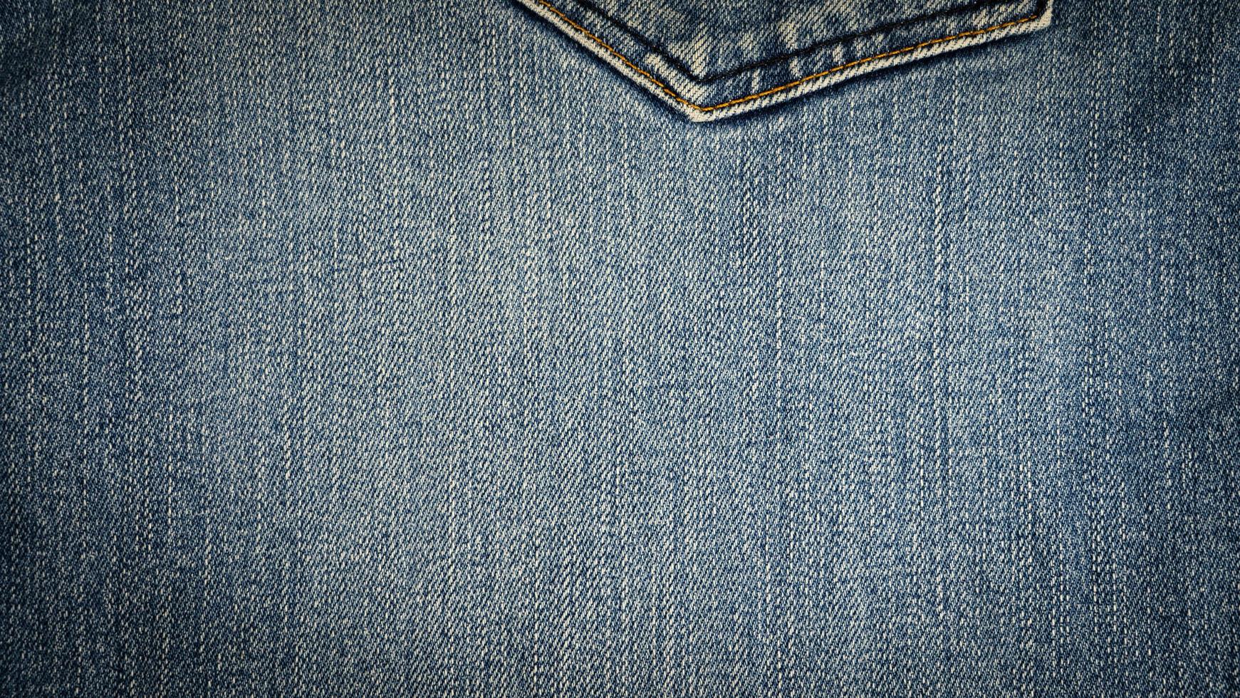 fundo de textura de jeans jeans azul foto