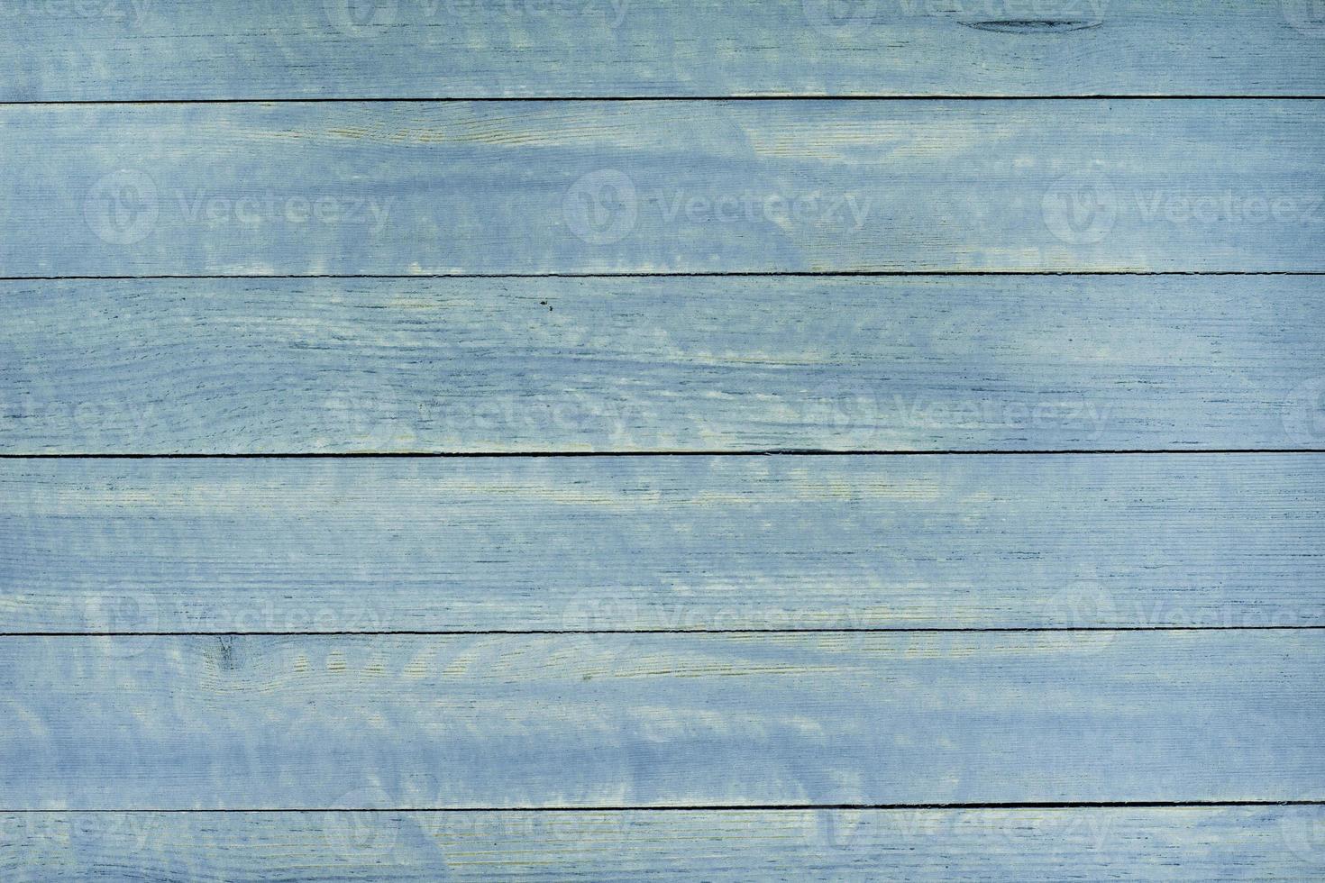 textura de fundo de madeira azul vintage com nós e furos de prego. parede de madeira pintada velha. abstrato azul. placas horizontais azuis escuras de madeira vintage. foto