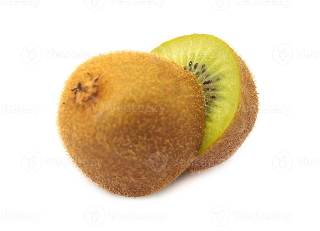 kiwis isolado no fundo branco foto