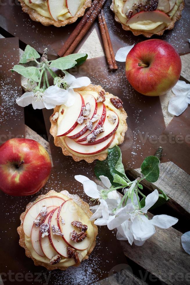 tortinhas de maçã foto