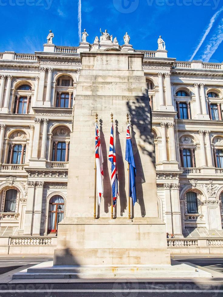 hdr o cenotáfio londres foto