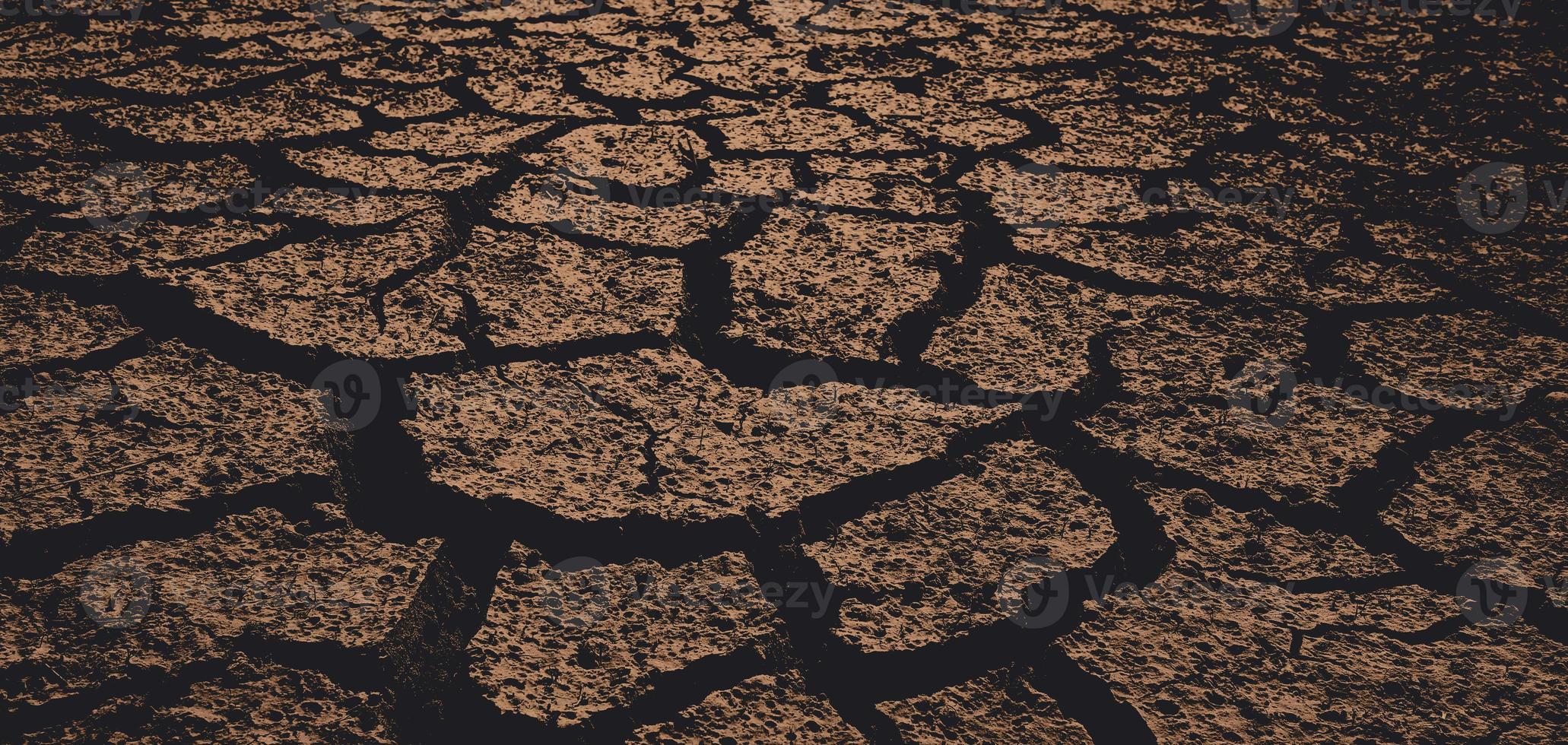 superfície de fratura, terreno seco, terreno rachado para plano de fundo foto