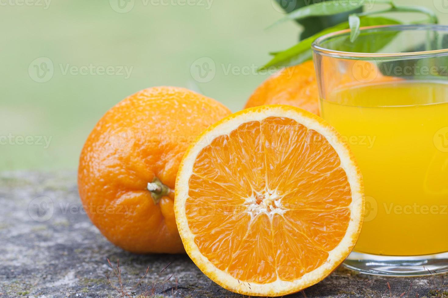 suco de laranja foto