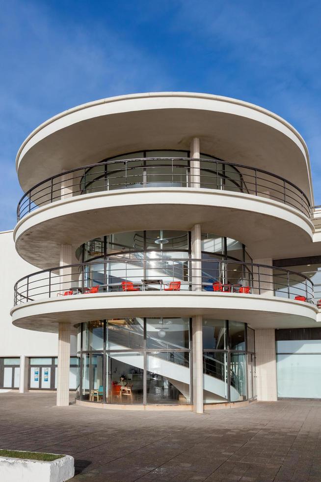 bexhill-on-sea, east sussex, reino unido, 2009. the de la warr pavilion foto