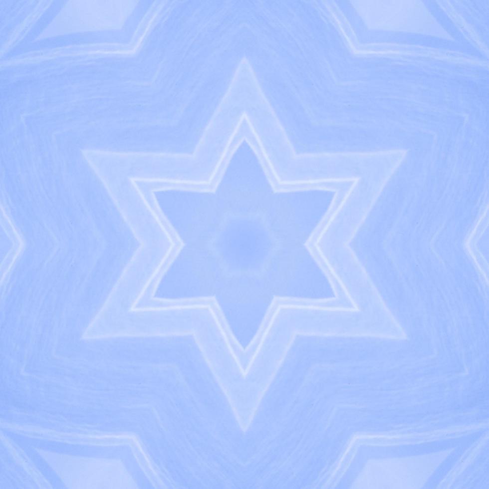 fundo abstrato azul claro. padrão artístico de caleidoscópio. foto grátis