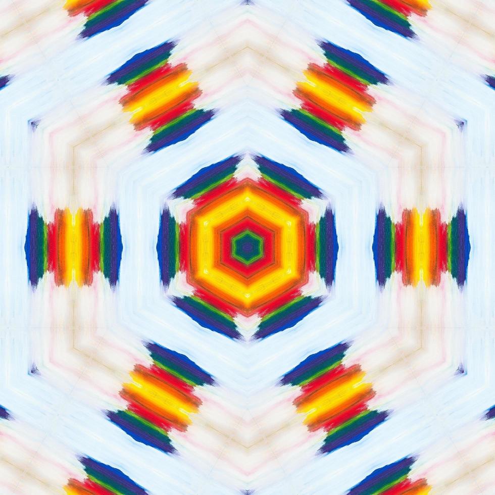 fundo quadrado abstrato colorido. padrão de caleidoscópio. fundo livre. foto