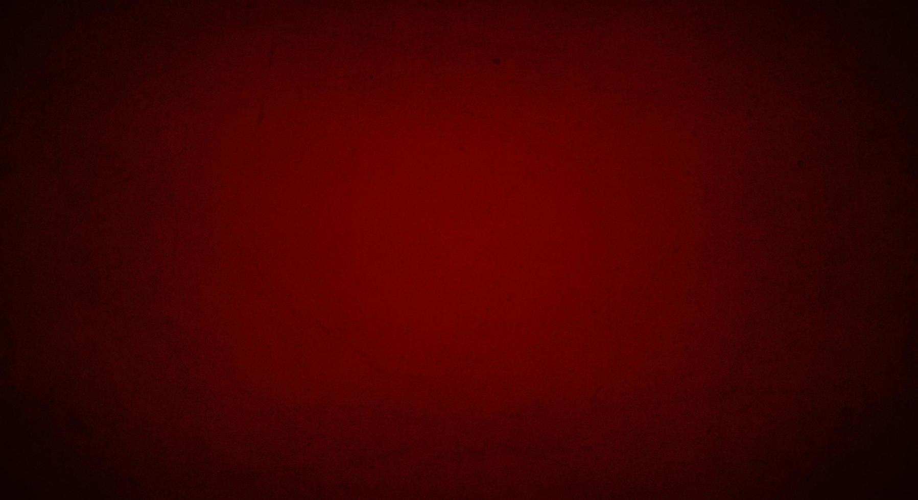 fundo grunge vermelho escuro com luz suave e borda escura, fundo vintage antigo foto