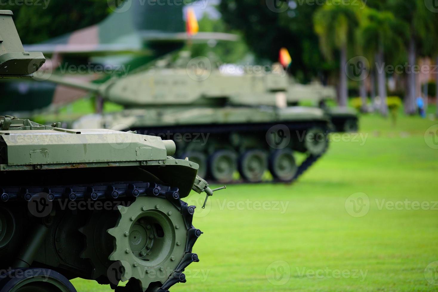 guerra de arma de tanque militar foto