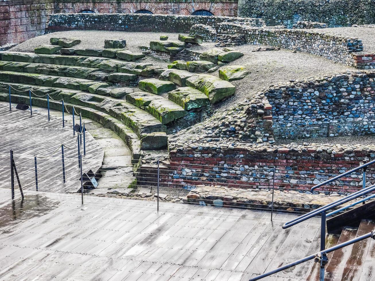 hdr teatro romano torino foto